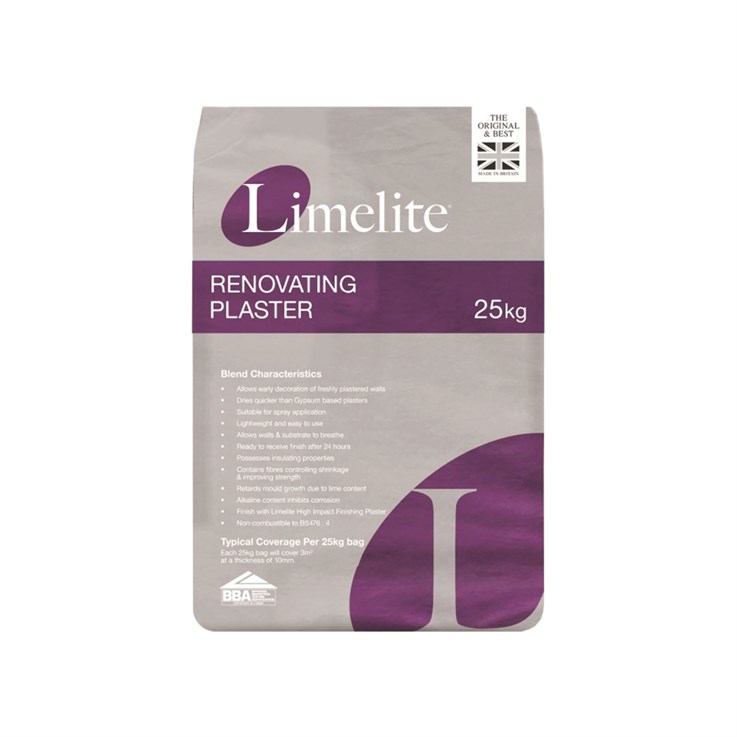 Limelite Renovating Plaster        25Kg